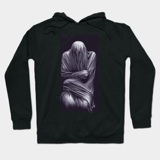 dark aesthetic illustration Hoodie